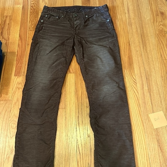 Stitch’s Men’s Brown Pants Size 34 - Picture 2 of 4